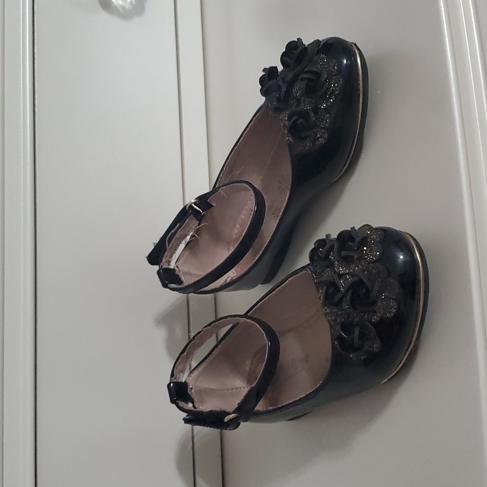 Zapatos charol negro de niña  número 9